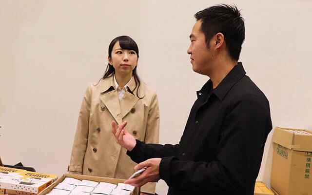 お仕事中光嶋さん