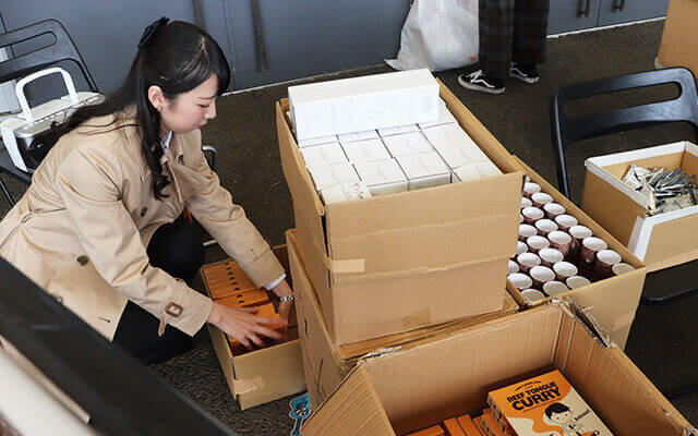 お仕事中光嶋さん