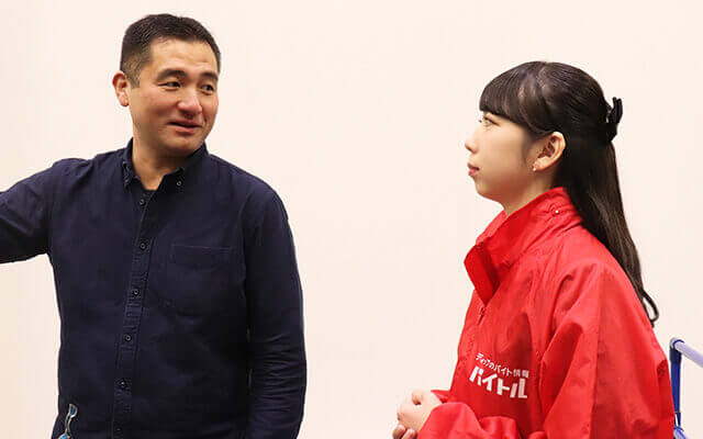 お仕事中光嶋さん