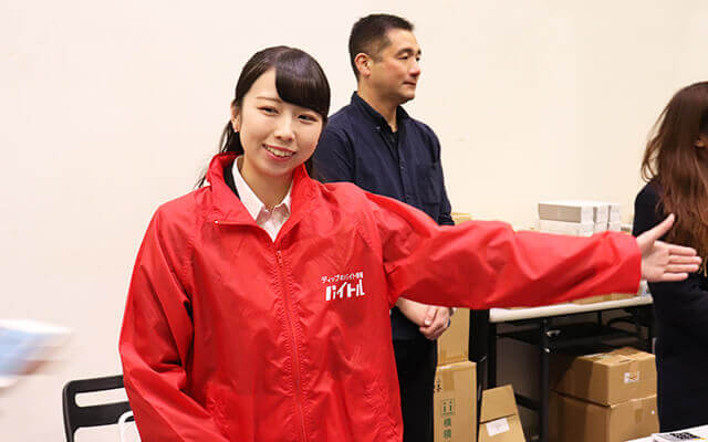 お仕事中光嶋さん