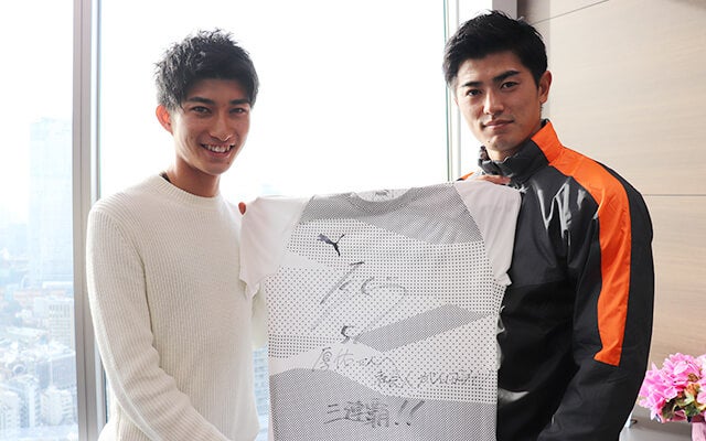 上松さんと谷口彰悟選手