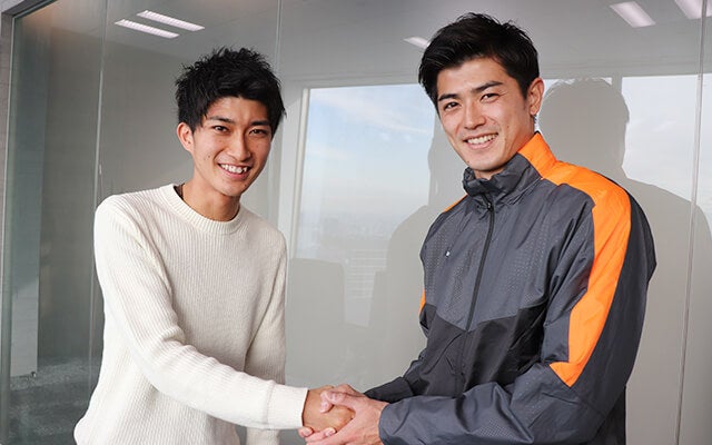 上松さんと谷口彰悟選手