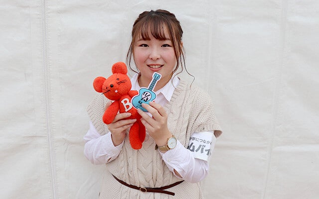 採用者の長嶋さんとチューイチ