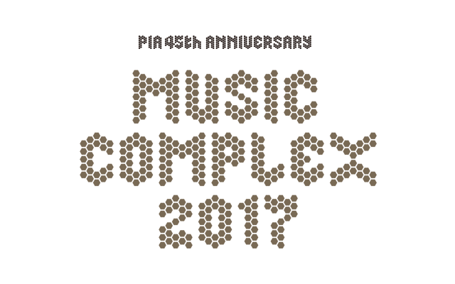 PIA 45th Anniversary MUSIC COMPLEX 2017のロゴ