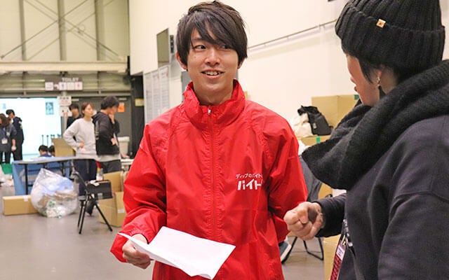 ライブ終了直後の影アナウンスの台本読み合わせ2