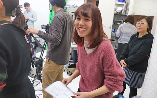 収録開始前の様子2