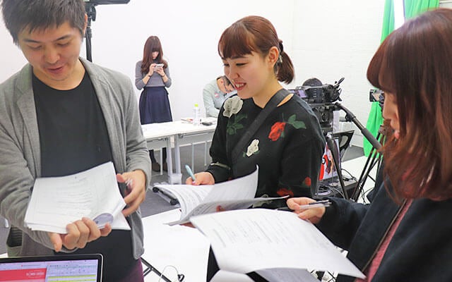 制作現場の様子