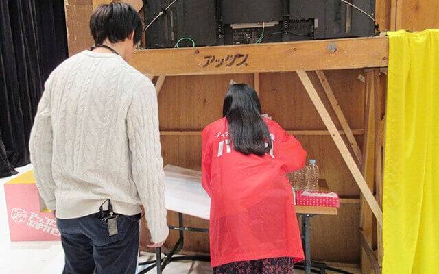 本番前準備の様子