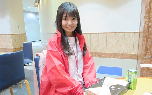 お弁当をいただいた小野さん