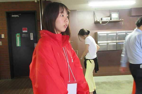 驚く田端さん