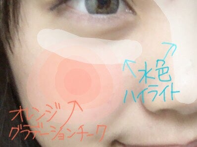 グレーのカラコンに合うナチュラルメイク講座!3