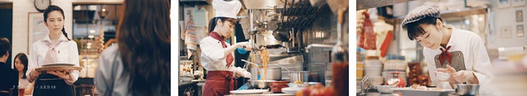 バイトル新CM「(バイト)卒業前」篇 CM放映シーン