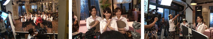 バイトルNEXT新CM「NEXTステージ」篇 メイキング1