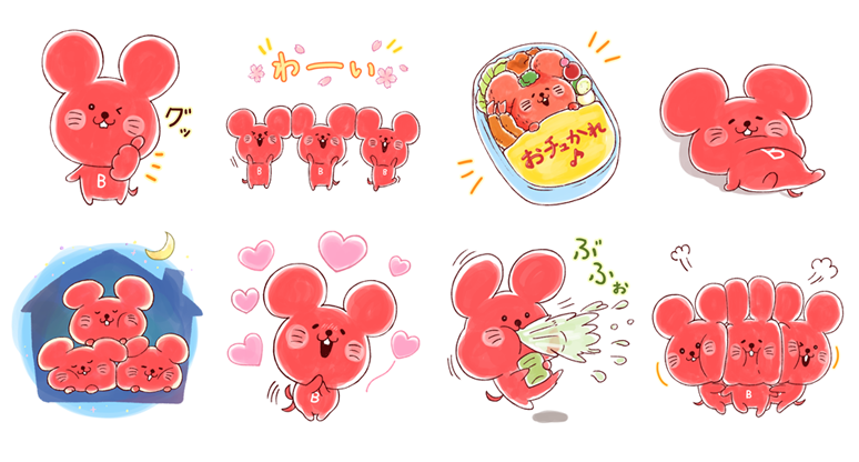 16種静止画ゆるふわバイチュー3兄弟★16種