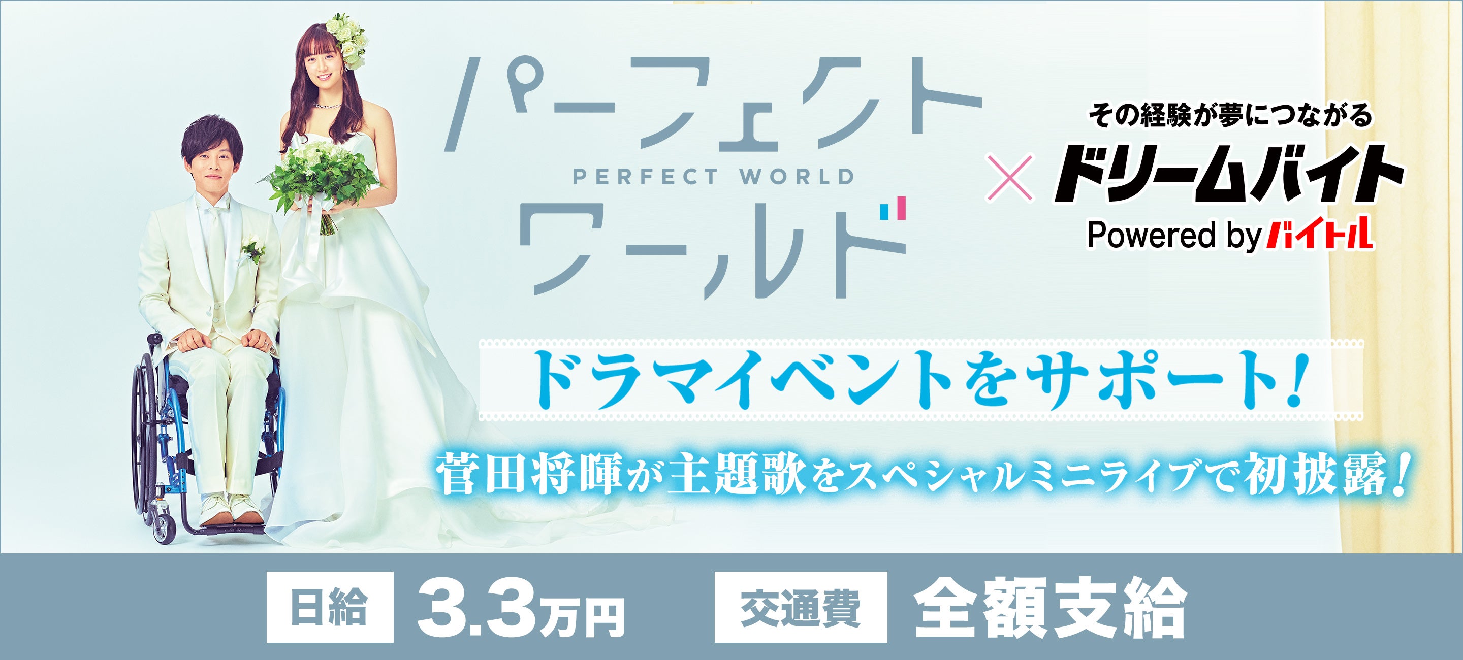 ドラマ 「パーフェクトワールド」 イメージ