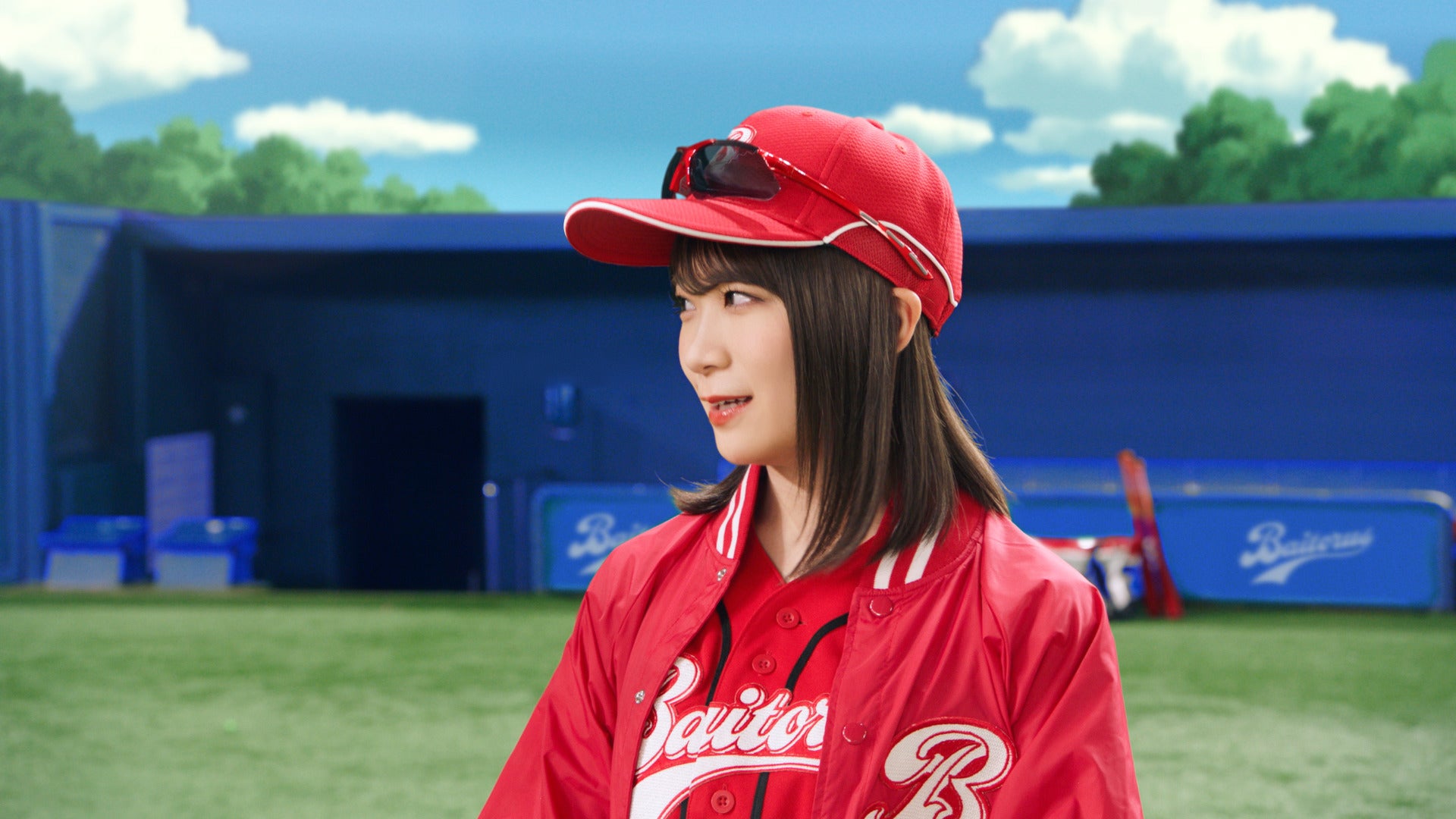 乃木坂46遠藤さくら野球ユニフォーム