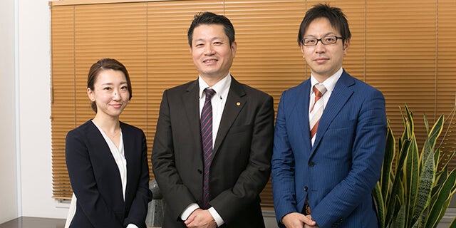 加藤 洋嗣氏とインタビュアー