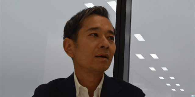 インタビュー風景