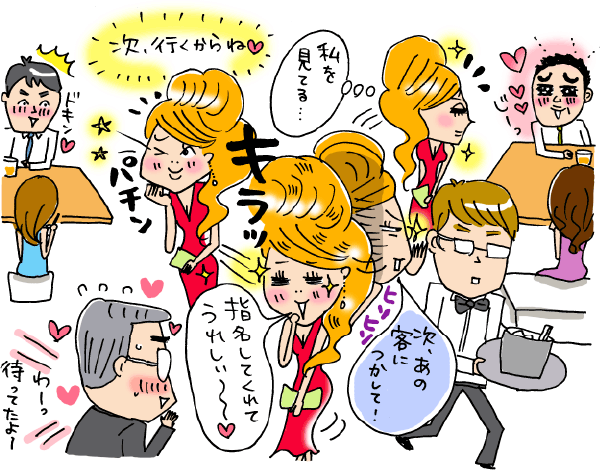 指名してくれてうれしい~