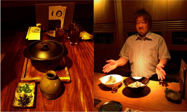 土鍋ご飯　副料理長の志村義光さん