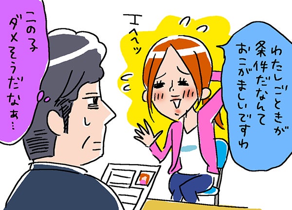 働く条件は必ず聞かれるので 事前に考えておきましょう