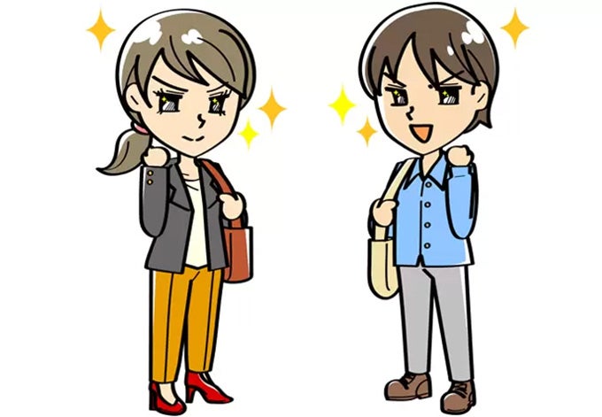 清潔感のある服装