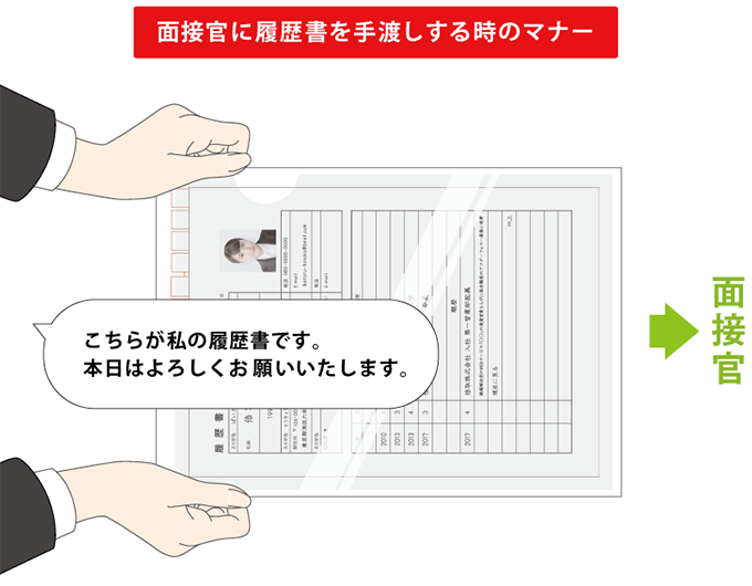 履歴書は手渡しの場合でも封筒に入れよう！持って行き方や面接時の渡し