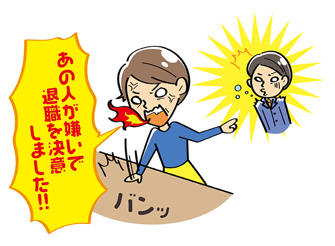 退職のあいさつのポイントイメージ