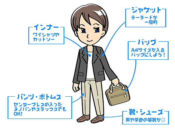 就職 転職の面接で服装自由や指定なし 平服の場合は私服でいいの スーツの方がいい バイトルマガジン Boms ボムス 就職 転職の面接で服装自由や指定なし 平服の場合は私服でいいの スーツの方がいい バイトルマガジン Boms ボムス