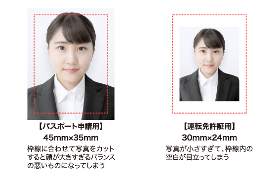 証明写真イメージ