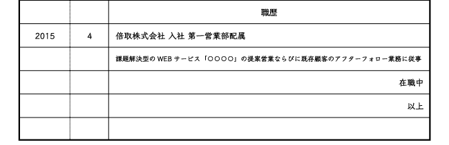 在職中の履歴書の書き方は?職歴欄の書き方や注意点を解説