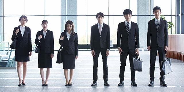 面接に向いている服装・身だしなみイメージ