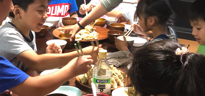 食事の様子