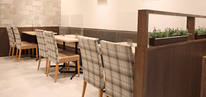 テーブル席のイメージ