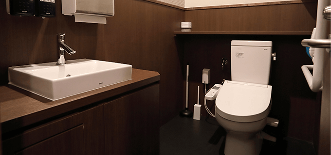 新店舗のトイレのイメージ