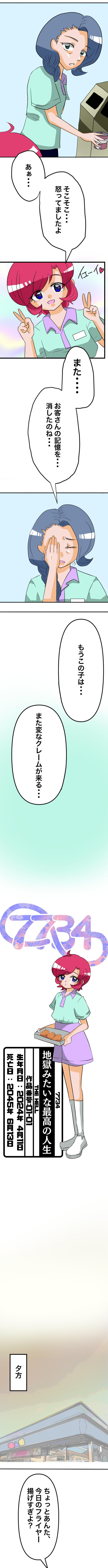【ウェブトゥーン】「7734」地獄みたいな最高の人生(作品番号01-01)