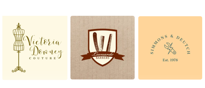 オリジナルショップロゴテンプレート