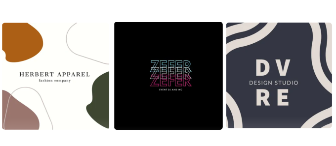 かっこいいロゴテンプレート