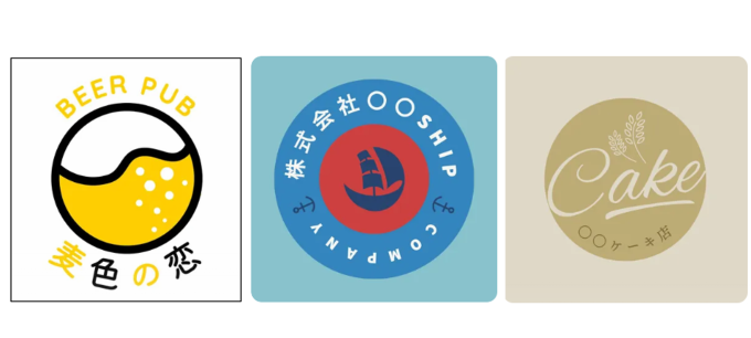 サークルロゴテンプレート