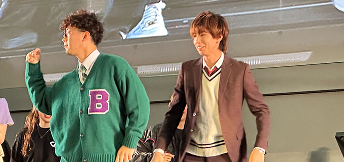 ダンスリレーの様子
