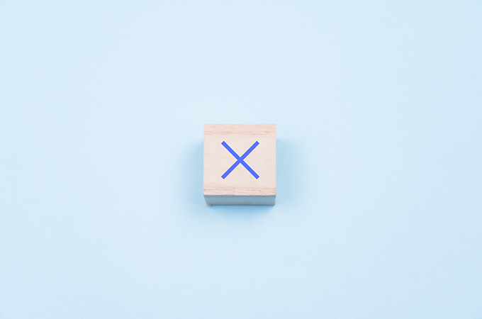 苦手な人の回答NG例