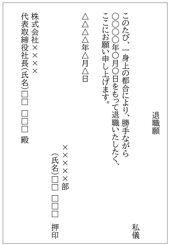 退職願・退職届の退職理由はどう書けばいいの？書き方の具体例や注意点を紹介します！ | バイトルマガジン BOMS（ボムス）