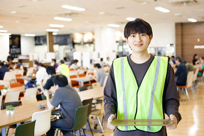 川崎フルフィルメントセンター勤務 Gさん（2023年8月入社）の写真 4