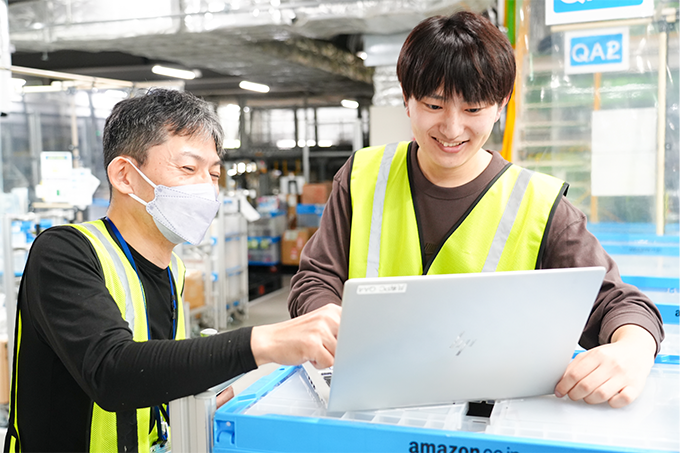 川崎フルフィルメントセンター勤務 Gさん(2023年8月入社)の写真 5