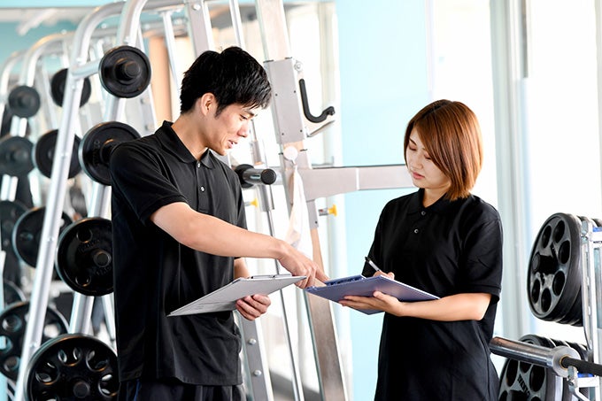 スポーツジムのバイトの仕事内容