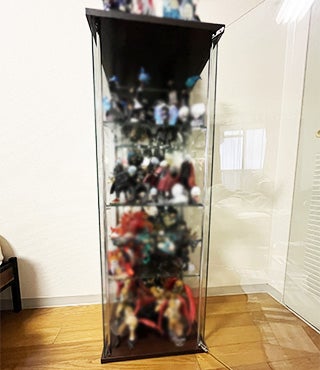 総額50万円のフィギュアたち。コレクターになるほど収集癖がついたのは人生で初めての写真