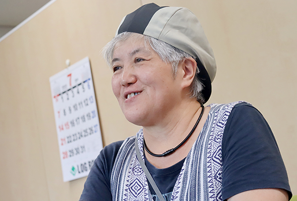 ログロールの登録きっかけを説明する登録スタッフMさん