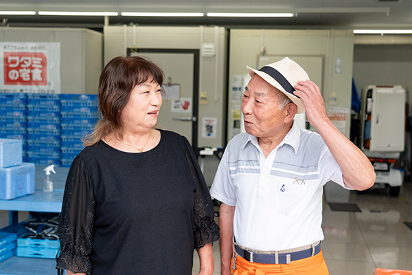 持ちつ持たれつで、代配を頼んだり頼まれたりしています