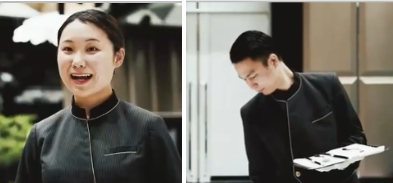 男女ともに髪を整え、メイクは控え目に