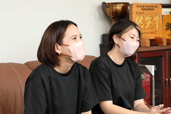 スタッフSさんとHさん